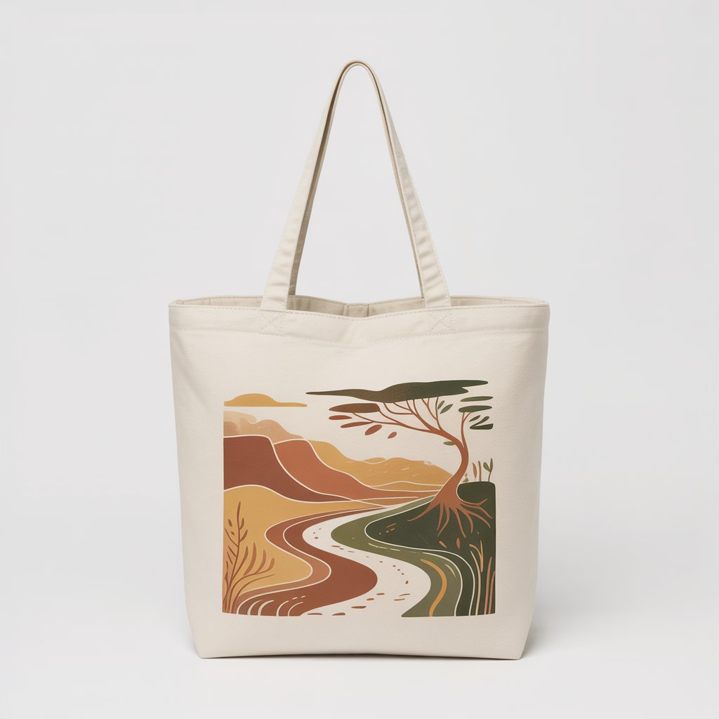 Tote SAUVAGE Nomad | Sac Coton Robuste pour Aventuriers
