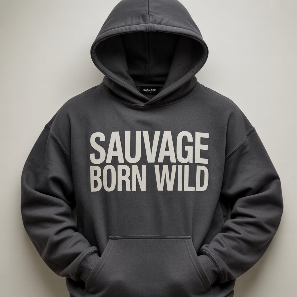 SAUVAGE Hoodie Born Wild