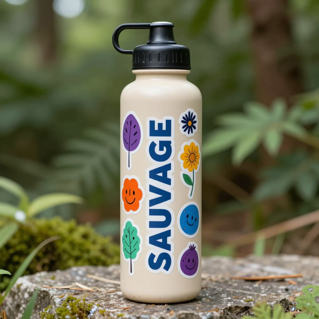 Stickers SAUVAGE Collection | 8 Designs Outdoor Adventure